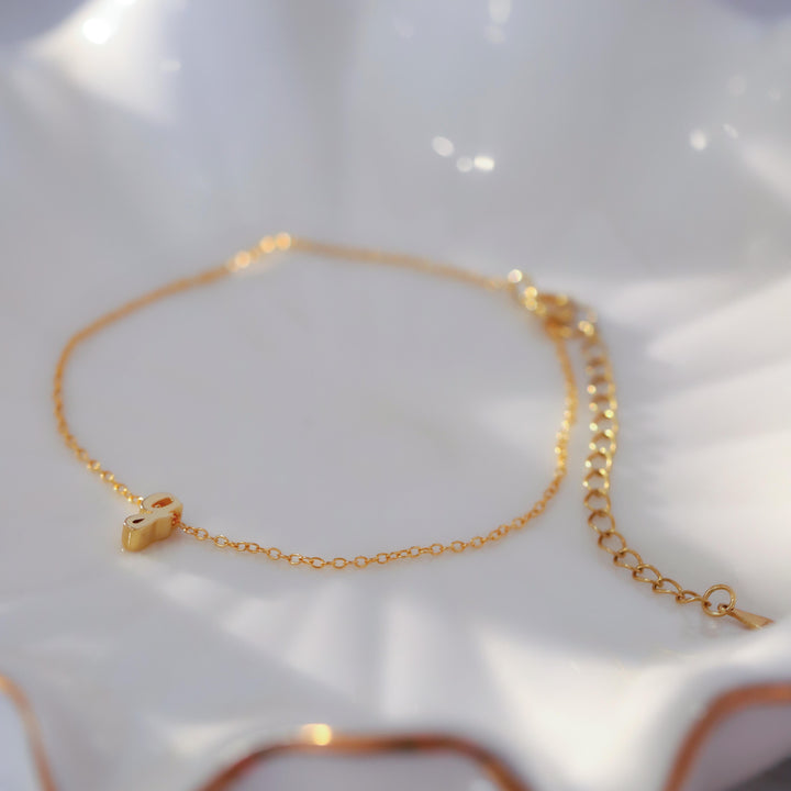 Cursive Initial Bracelet