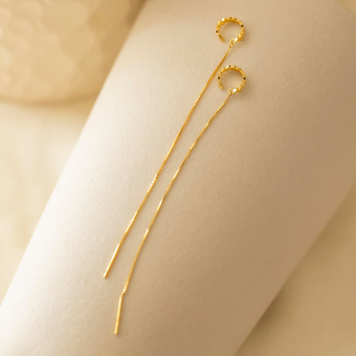 Open Huggie Hoop Earrings – Everyday Gold Hoops