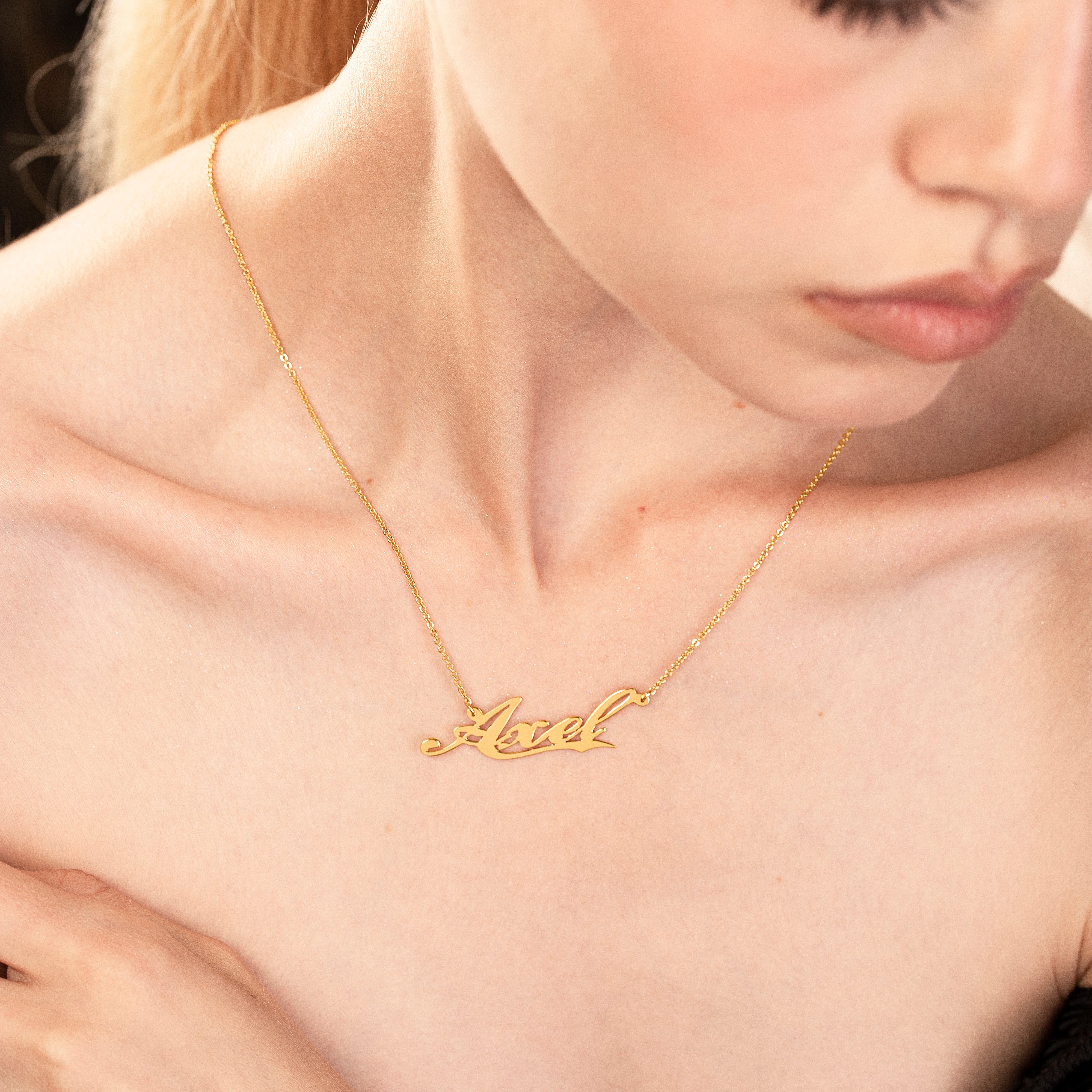 Custom Name Necklace in Cursive – Personalized Gift for Her- NC5