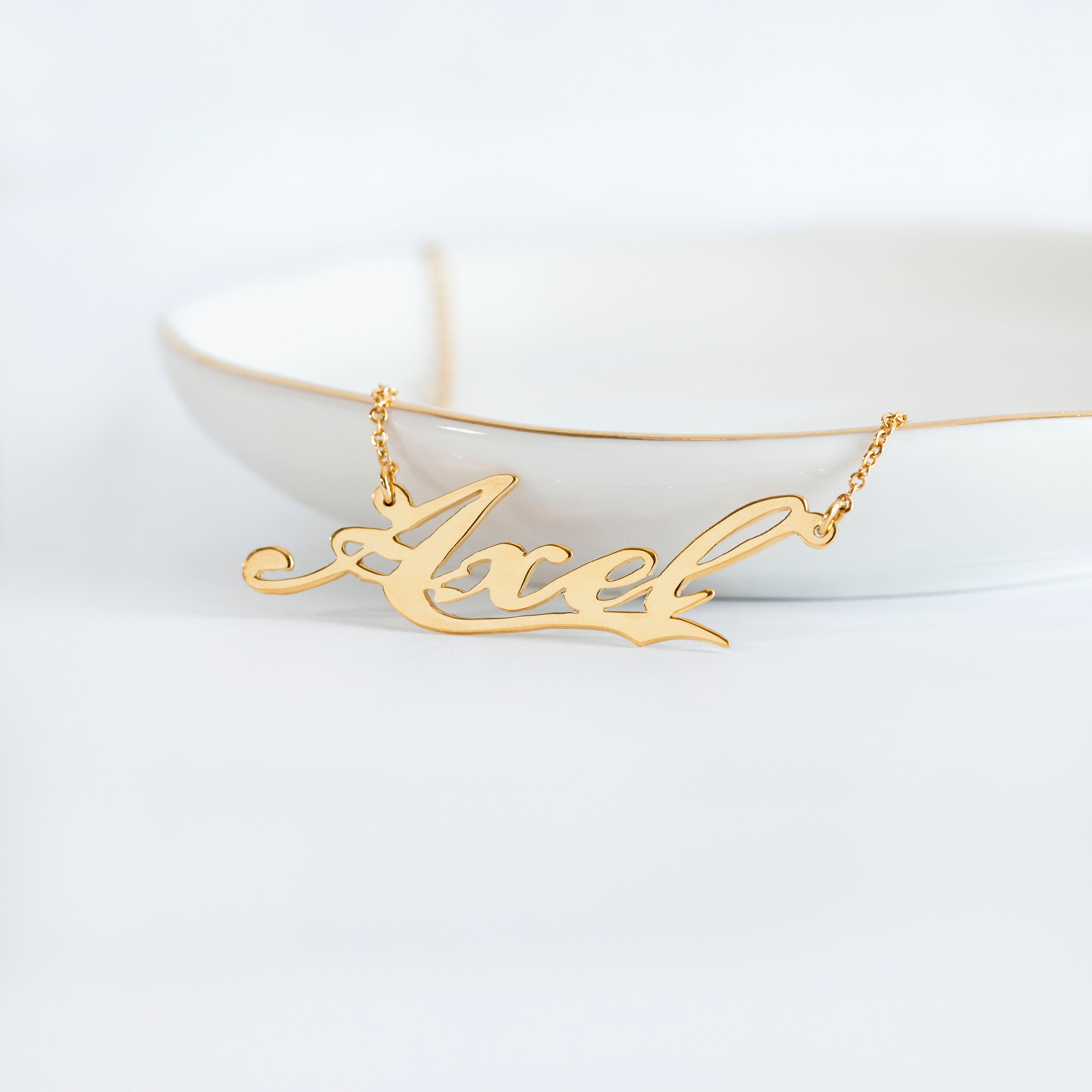 Custom Name Necklace in Cursive – Personalized Gift for Her- NC5