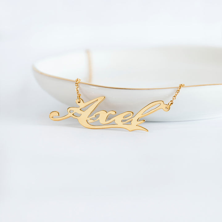 Custom Name Necklace in Cursive – Personalized Gift for Her- NC5