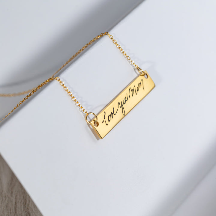 Personalized Handwriting Necklace