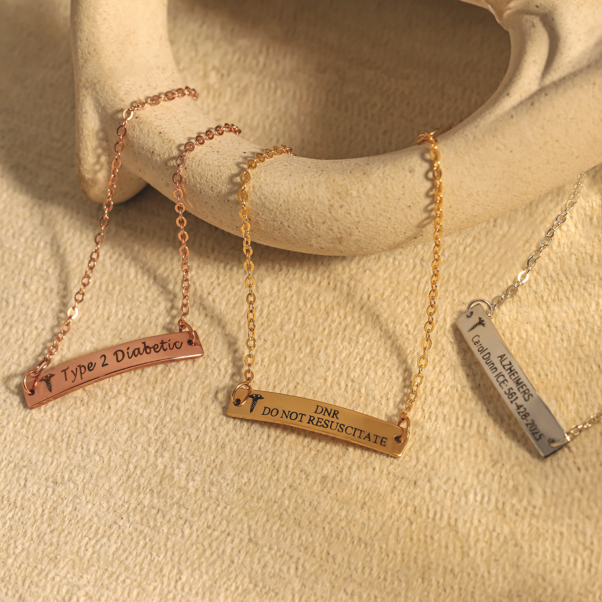 Medical Alert Bracelet – Personalized Minimalist Safety Jewelry