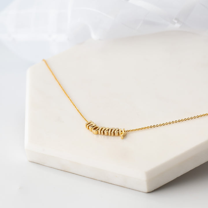 Personalized Cursive Name Necklace