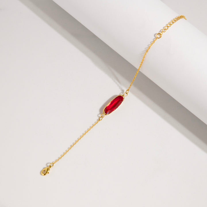 Personalized Birthstone Bracelet – Custom Gift for Mom, Wife, or Friend