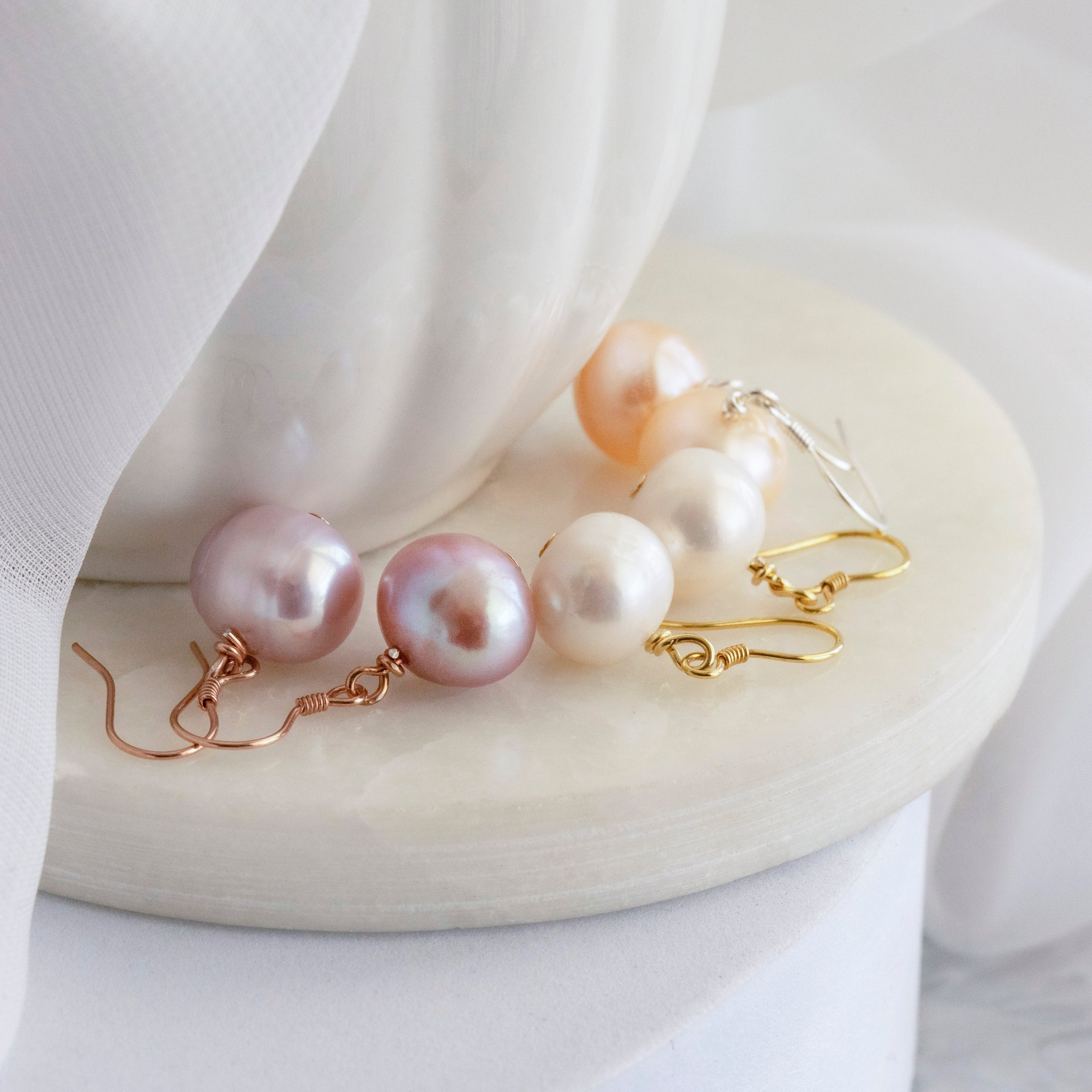Pearl Dangle Earrings