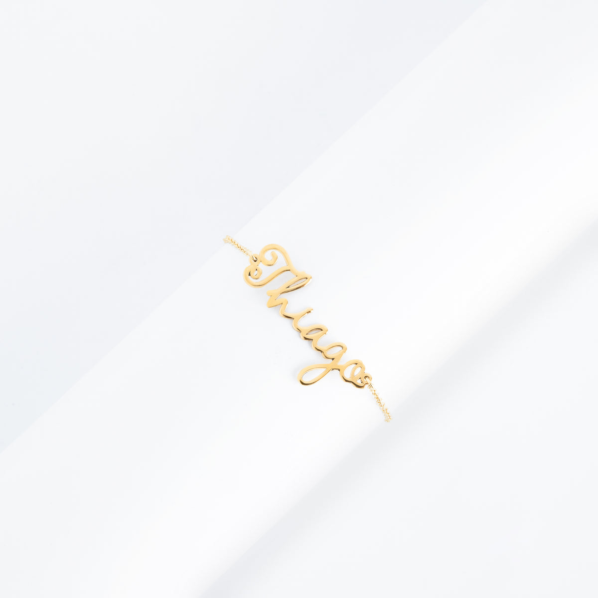 Custom Name Bracelet .925 Sterling Silver