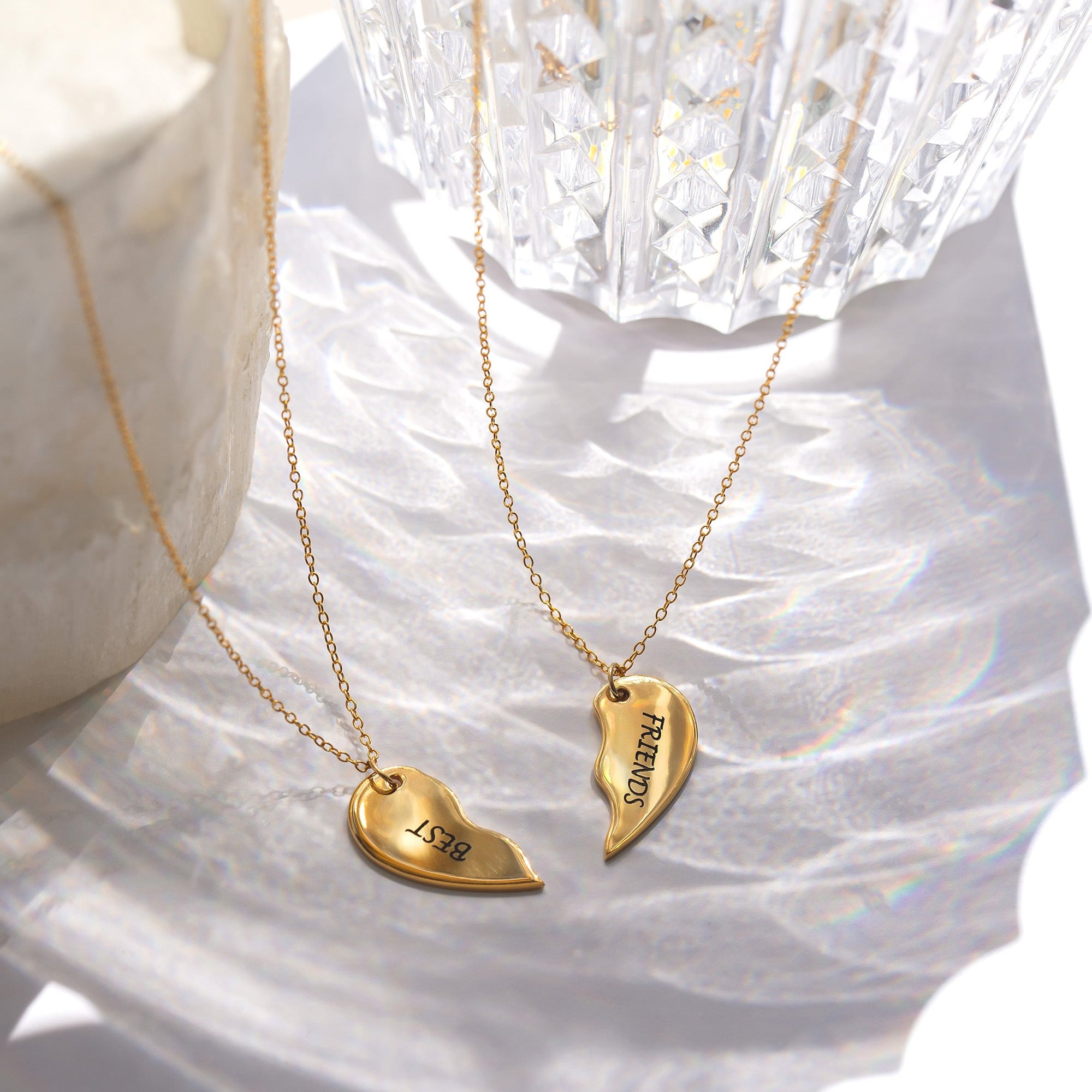 Personalized Heart Necklaces