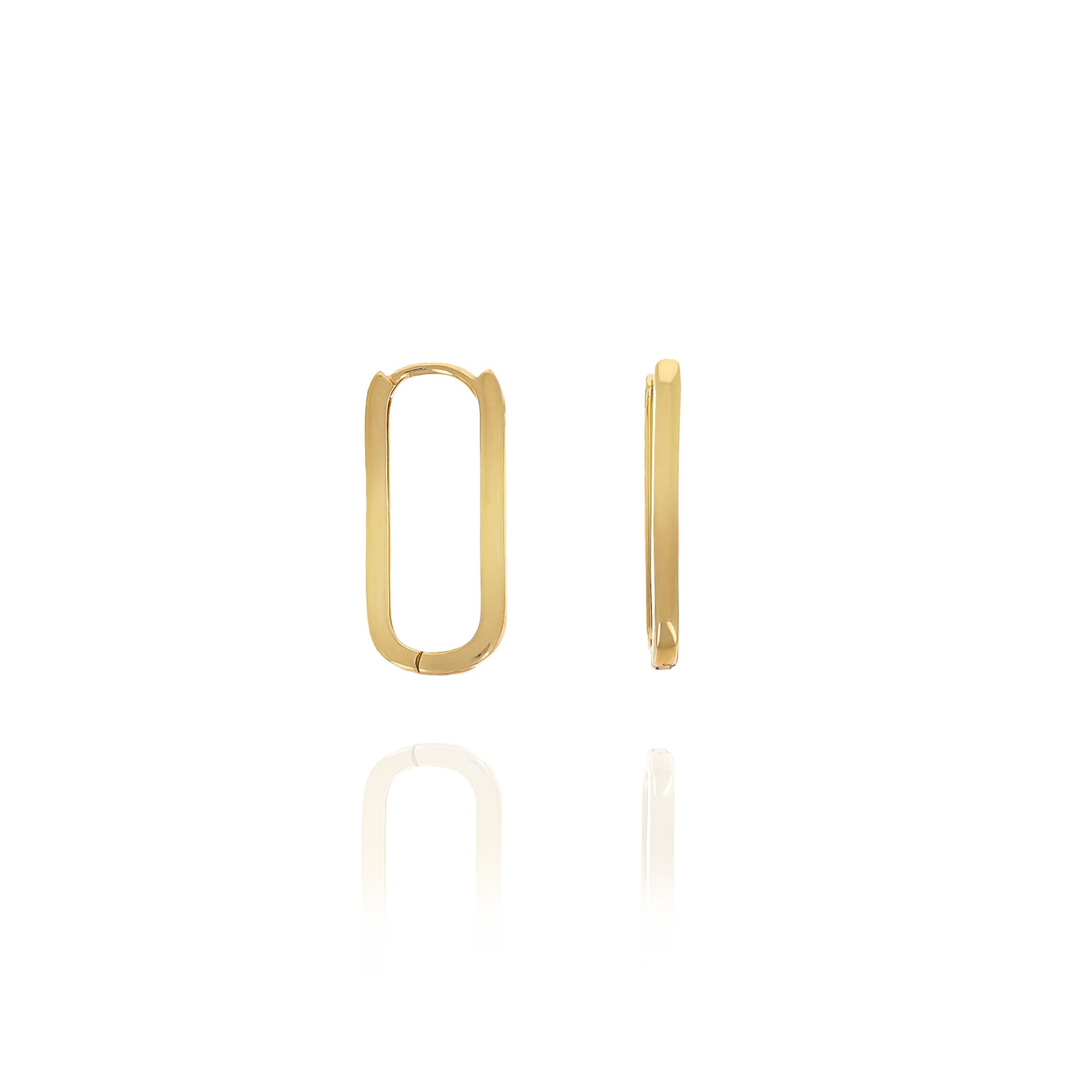 Simple Hoop Earrings- S006