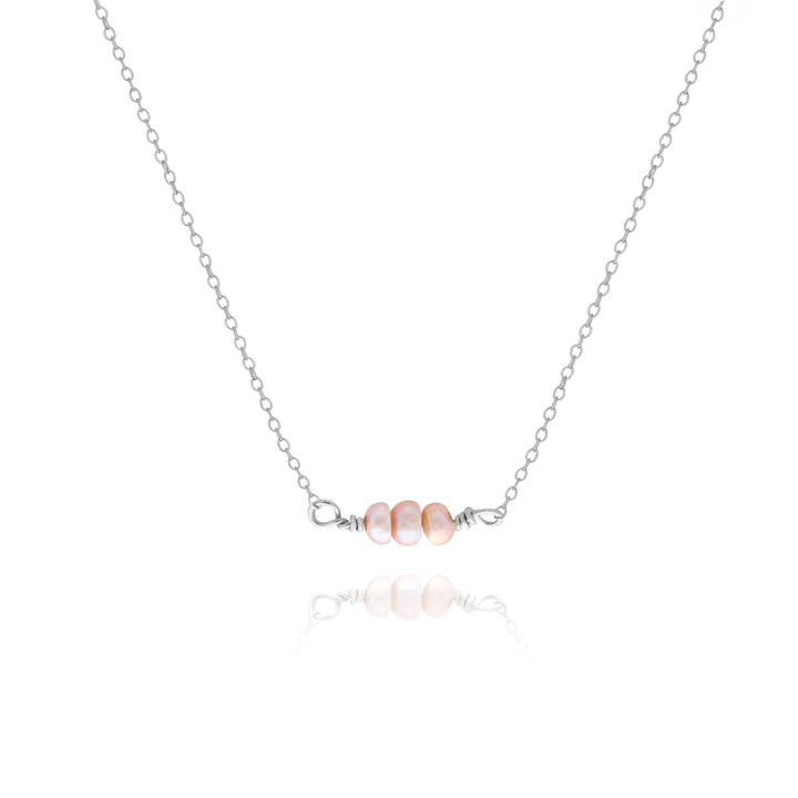 Delicate Lavender Freshwater Pearl Necklace