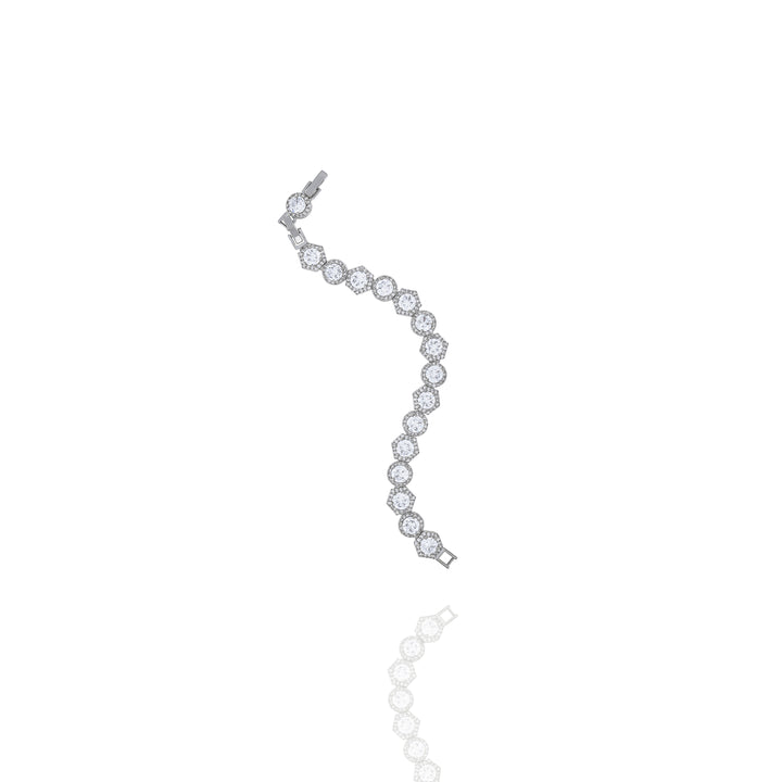 CZ Tennis Bracelet – Elegant Statement Jewelry for Brides & Special Occasions