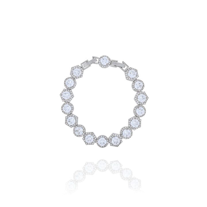 CZ Tennis Bracelet – Elegant Statement Jewelry for Brides & Special Occasions