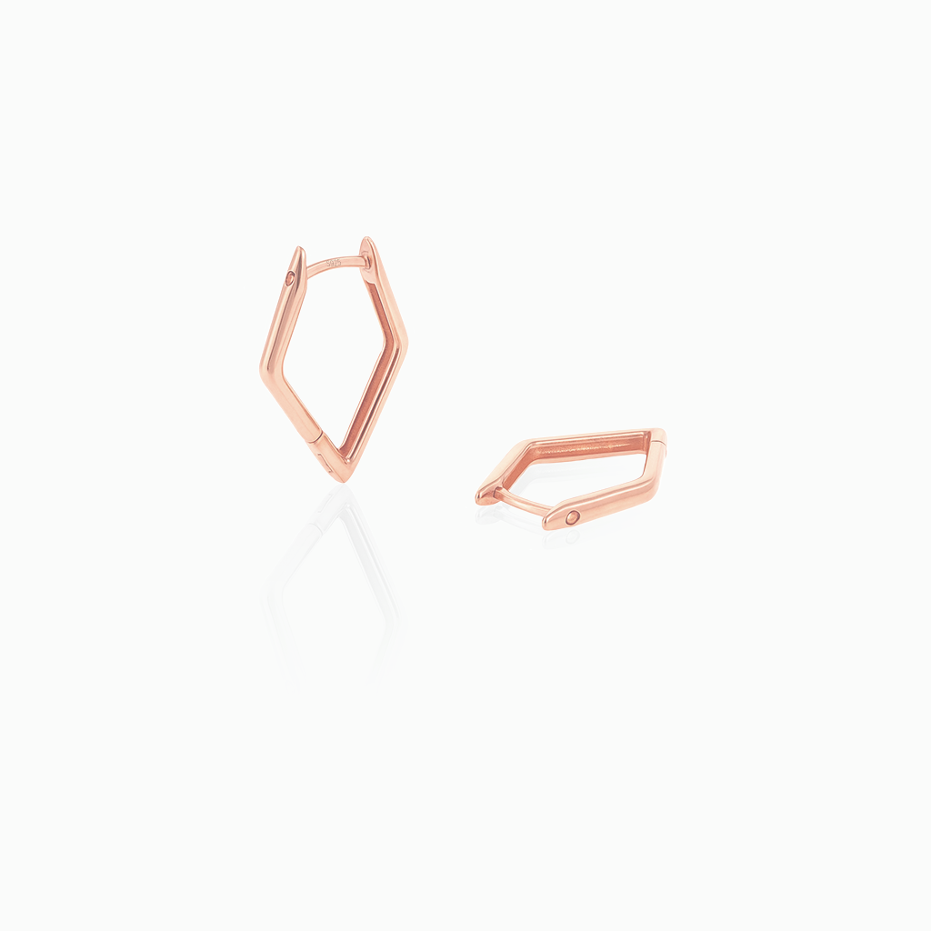 925 Sterling Silver Huggie Hoop Earrings – Lightweight Minimalist Gift for Her- S026