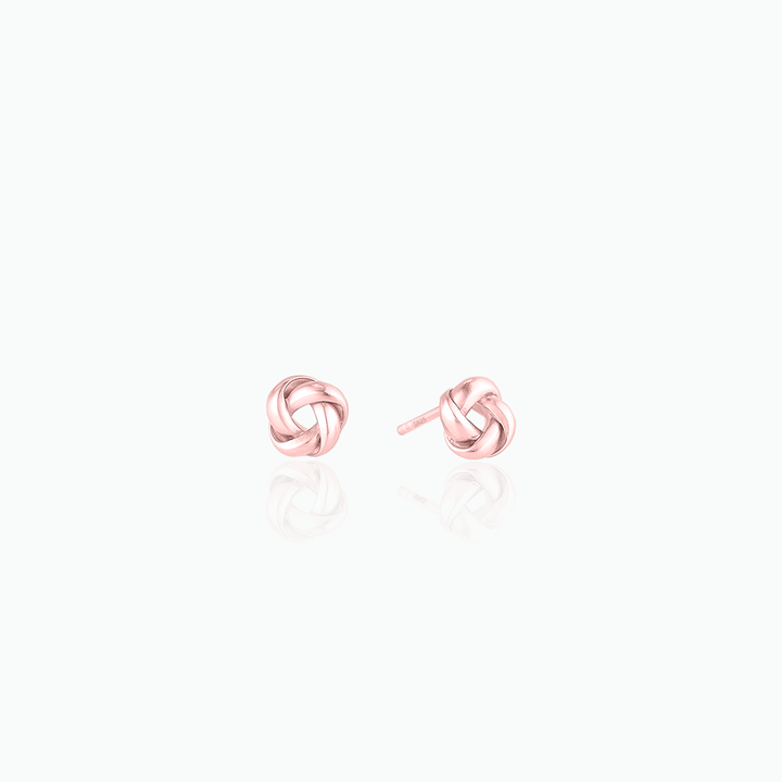 Love Knot Stud Earrings- S030