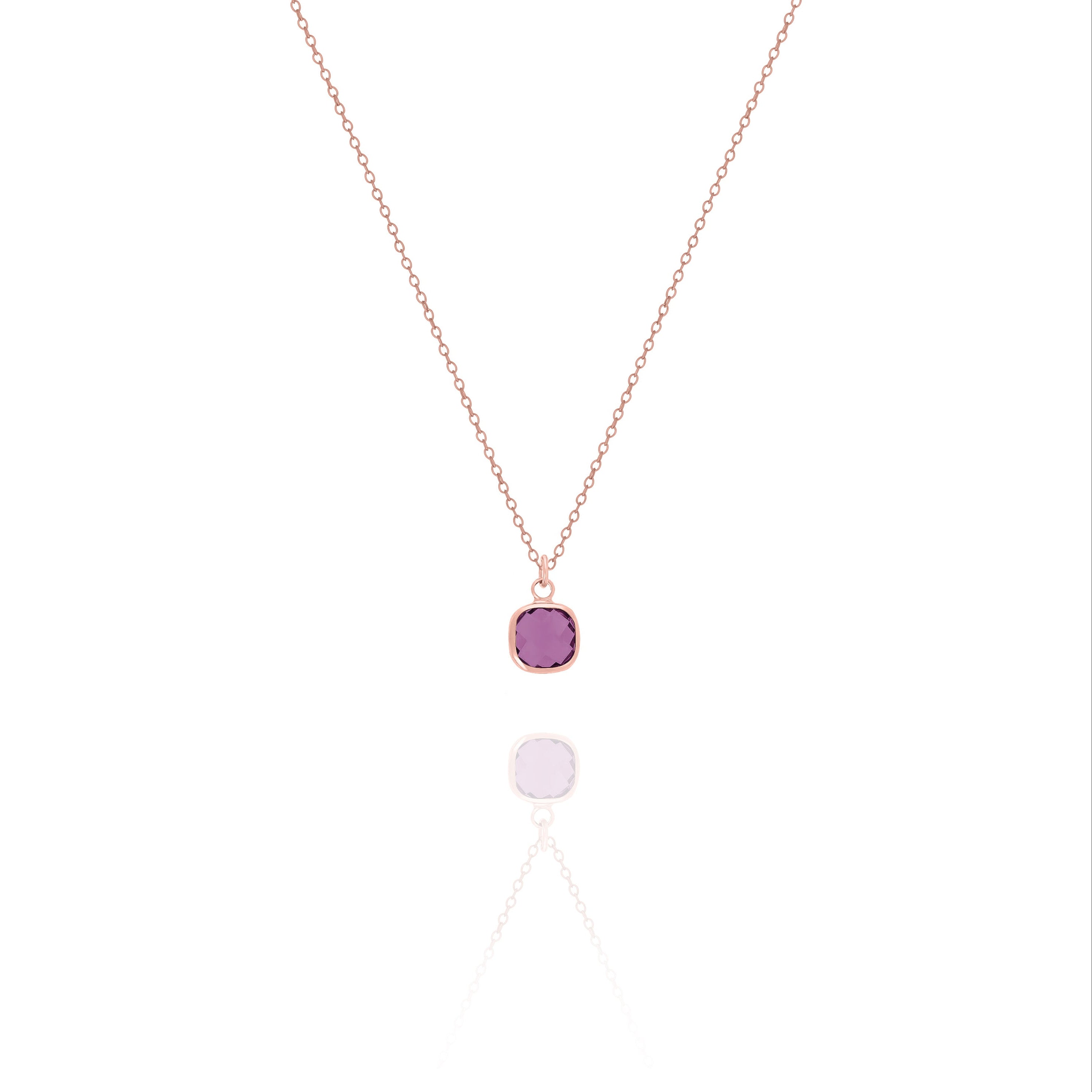 Personalized Birthstone Necklace – Dainty Gift for Her