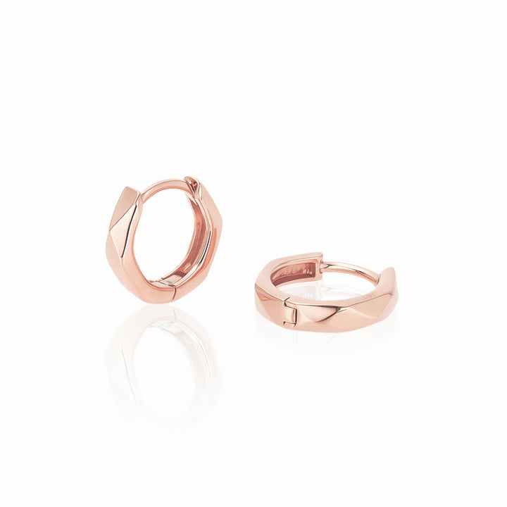 Chic Geometric huggie Earrings- S039