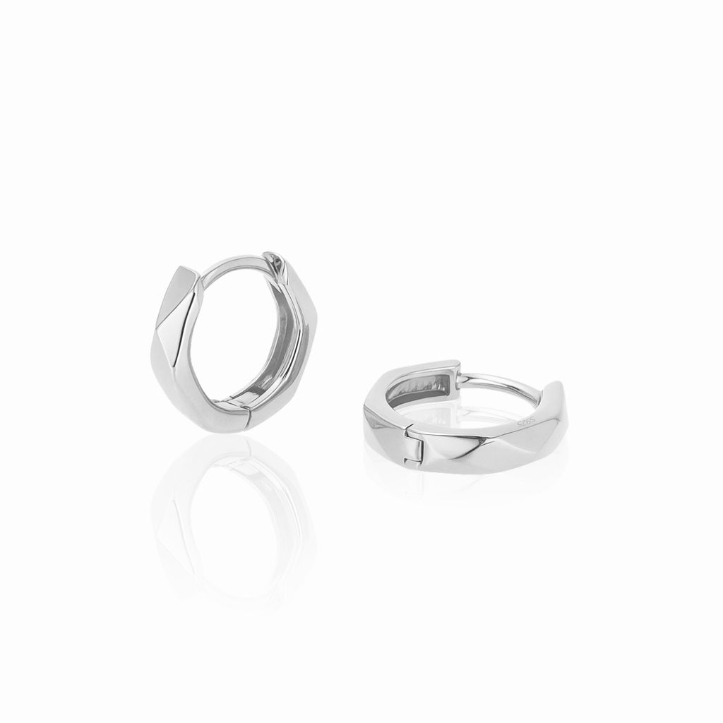 Chic Geometric huggie Earrings- S039
