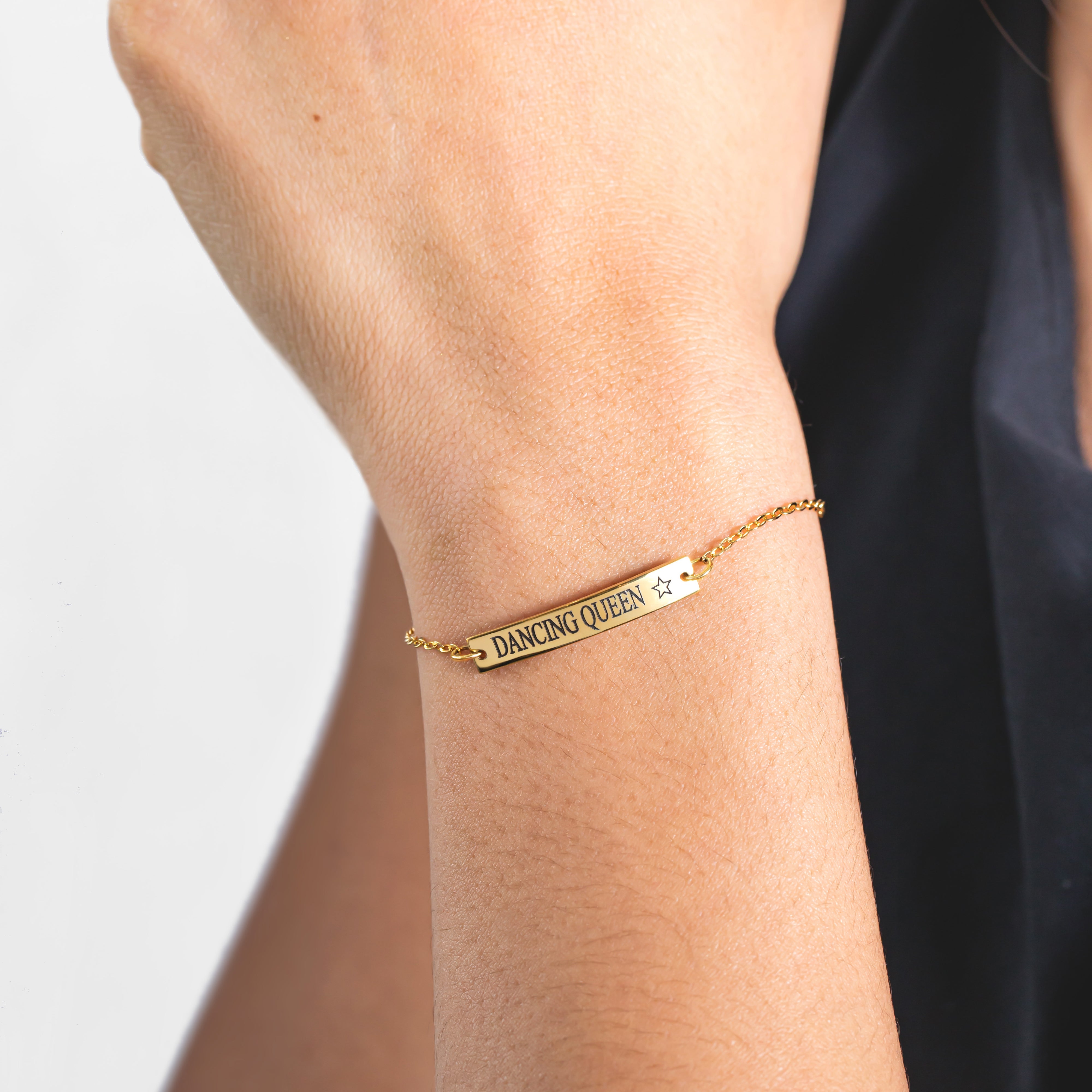 Personalized Coordinate Bracelet