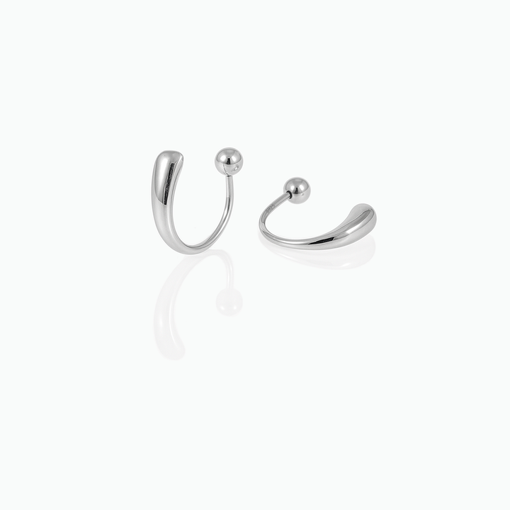 Dainty Huggie Earrings – Minimalist Sterling Silver Gift for Daughter
