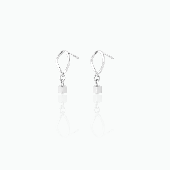 Dangle Stud Earrings – Elegant Drop Earrings for Women, 925 Sterling Silver Birthday Gift for Her- S062
