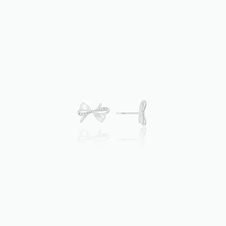 Dainty Bow Stud Earrings- S124