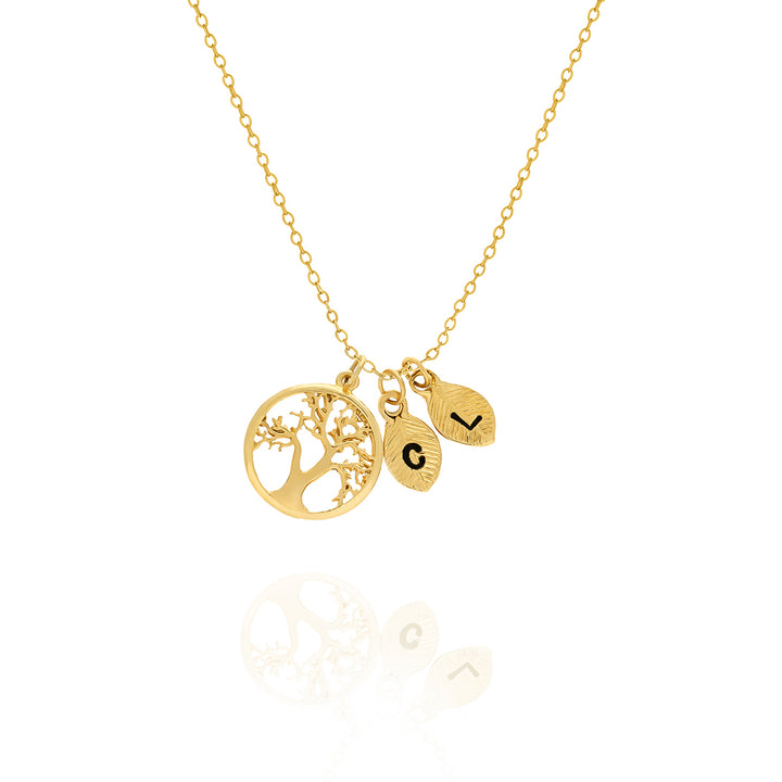 Tree of Life Necklace-Initial Only