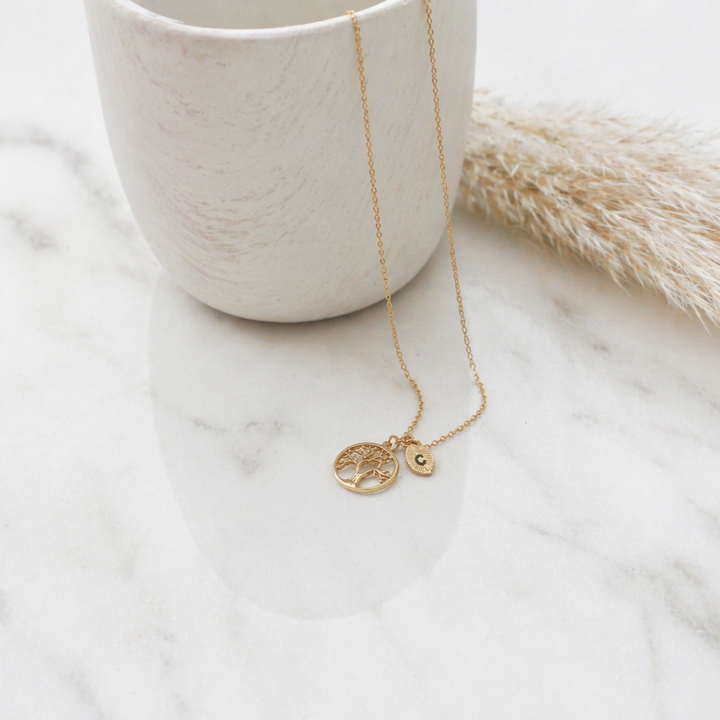 Tree of Life Necklace-Initial Only
