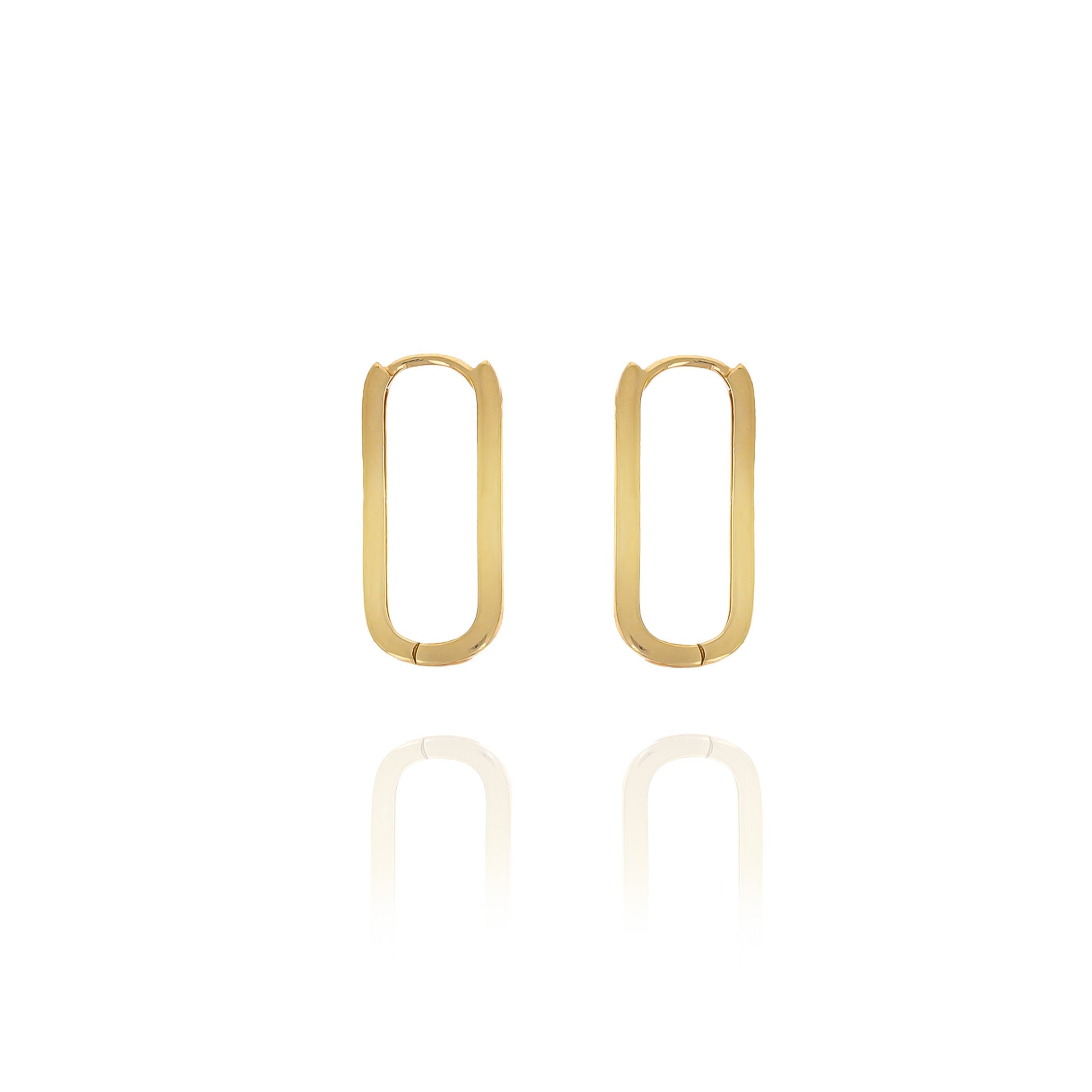 Simple Hoop Earrings- S006