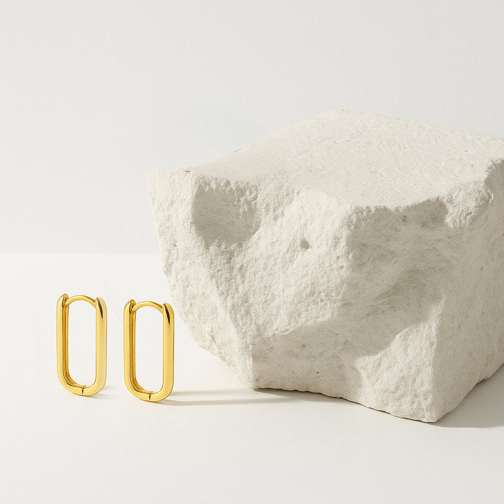 Simple Hoop Earrings- S006