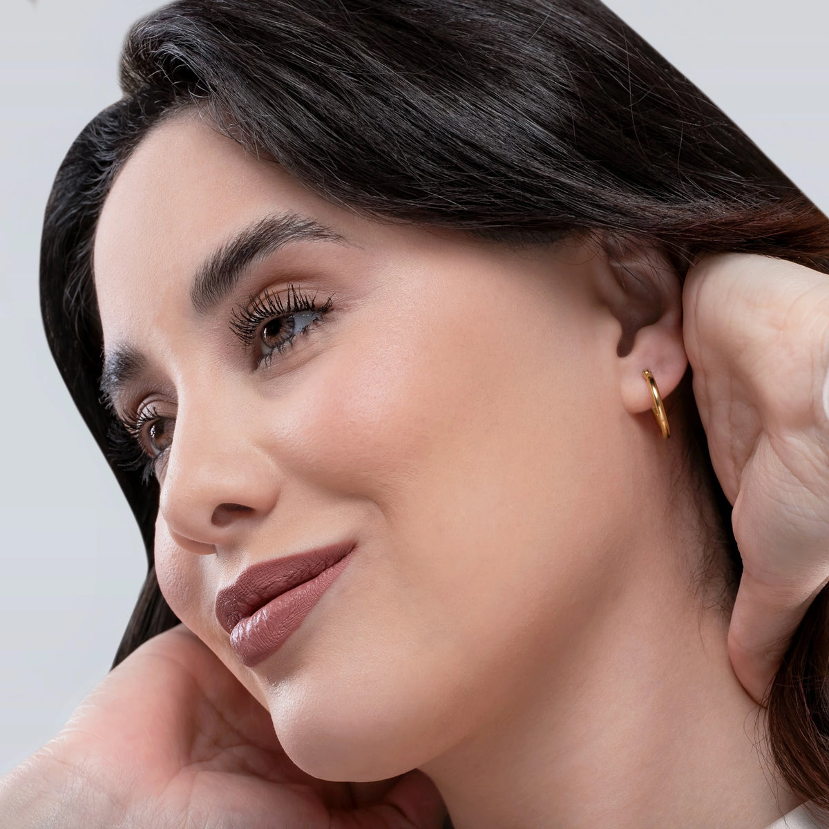 Sterling Silver Small Hoop Earrings