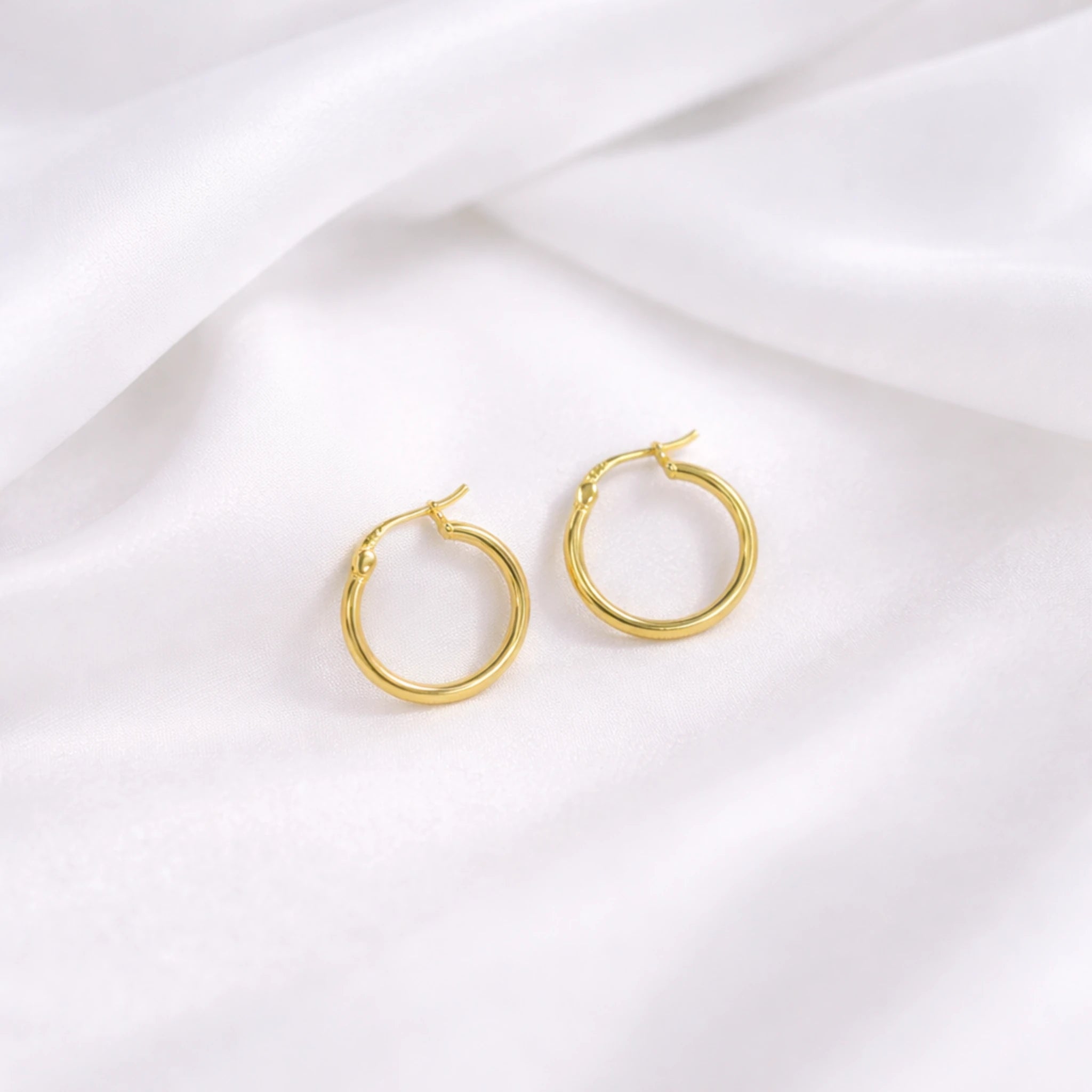 Sterling Silver Small Hoop Earrings