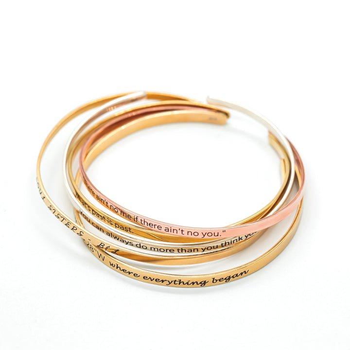 Personalized Name Cuff Bracelet