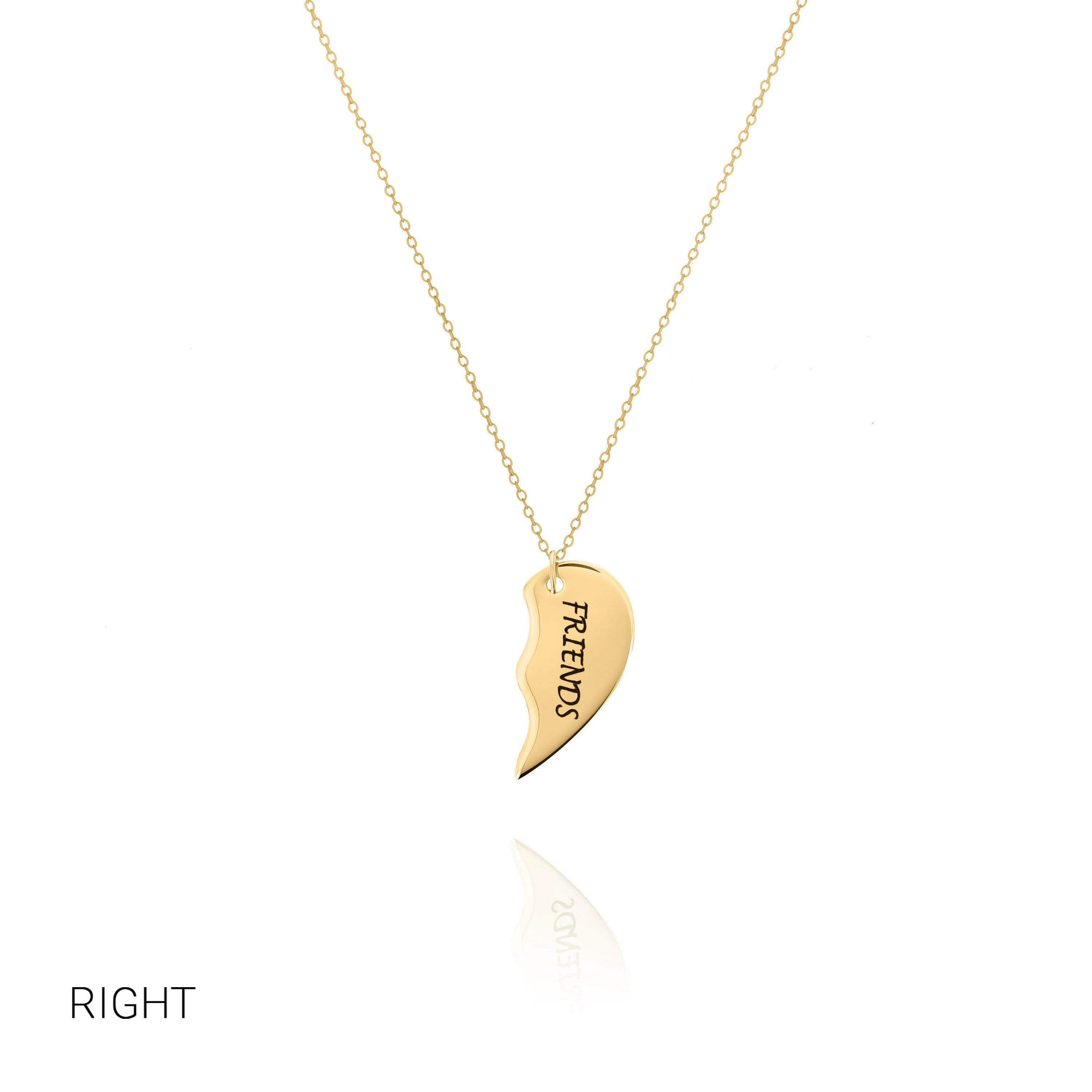 Personalized Heart Necklaces