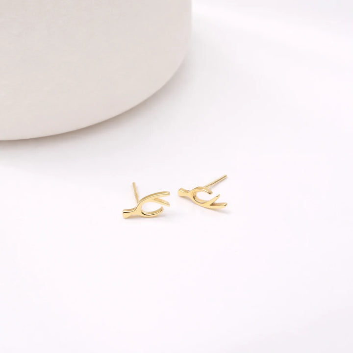 Sterling Silver Branch Stud Earrings