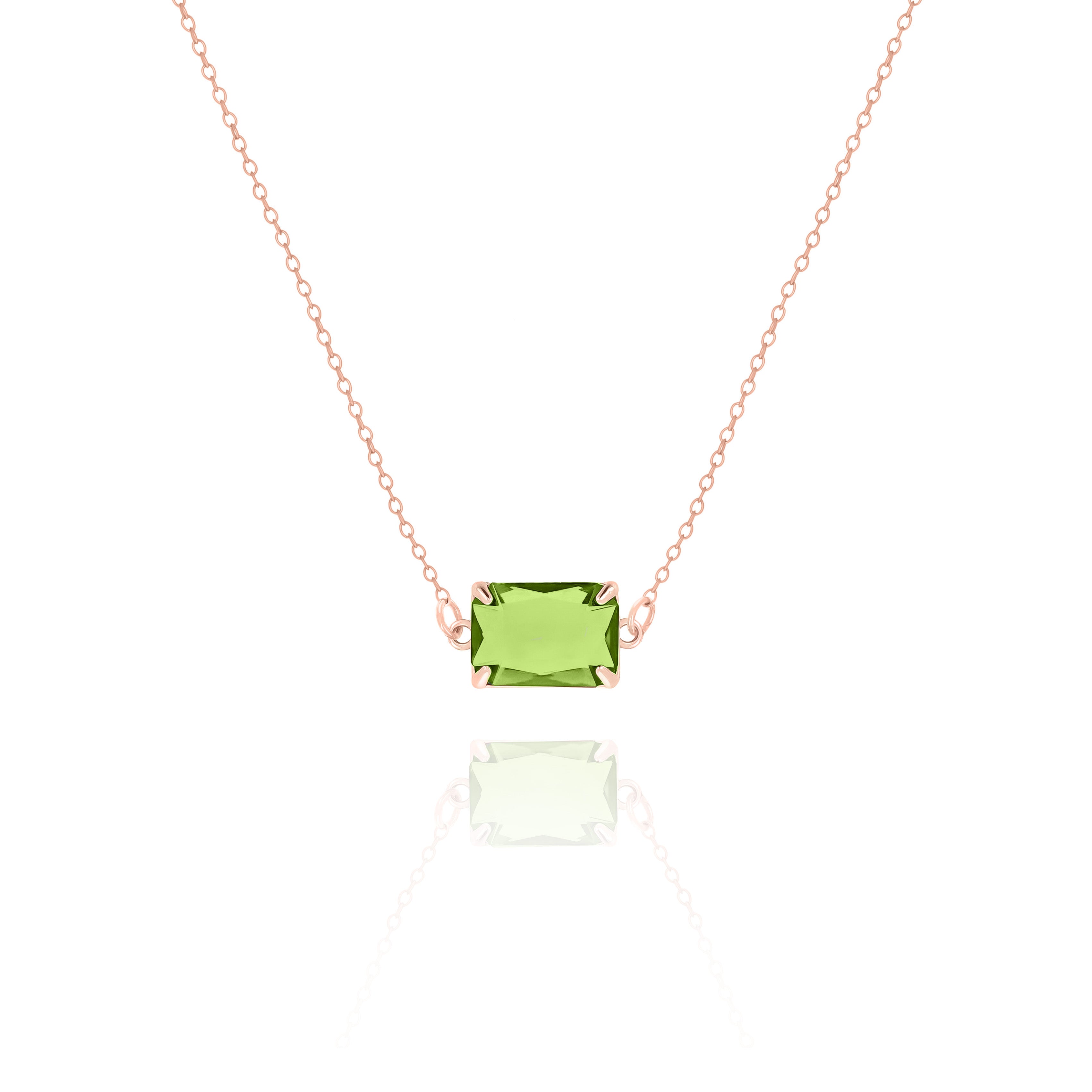 Chunky Custom Necklace with Birthstone