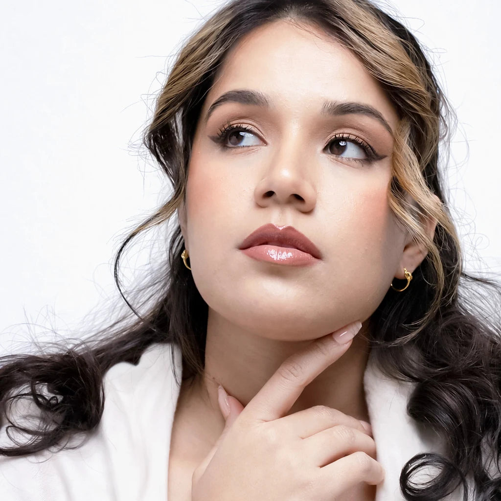 Sterling Silver Knot Huggie Hoop Earrings