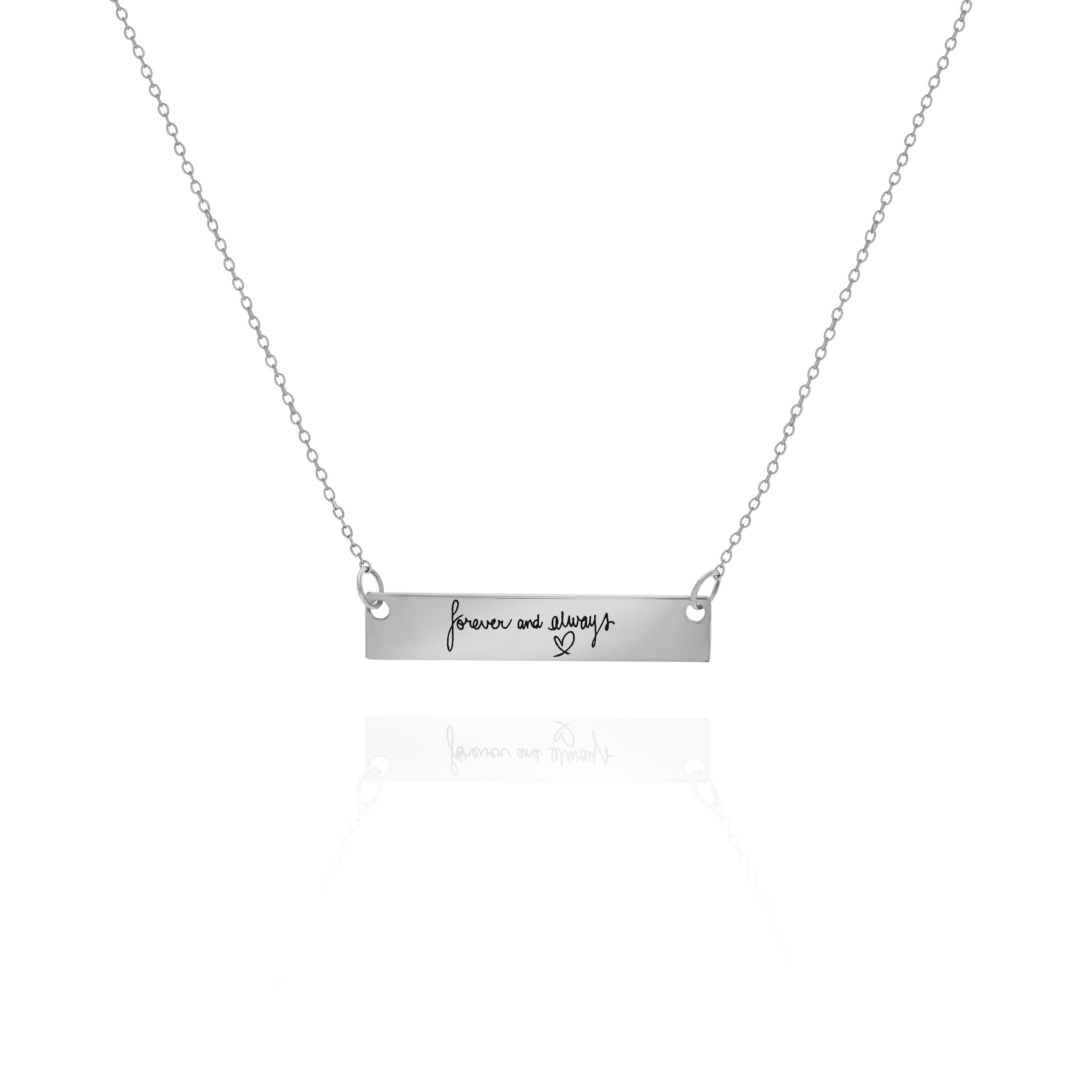 Personalized Handwriting Necklace