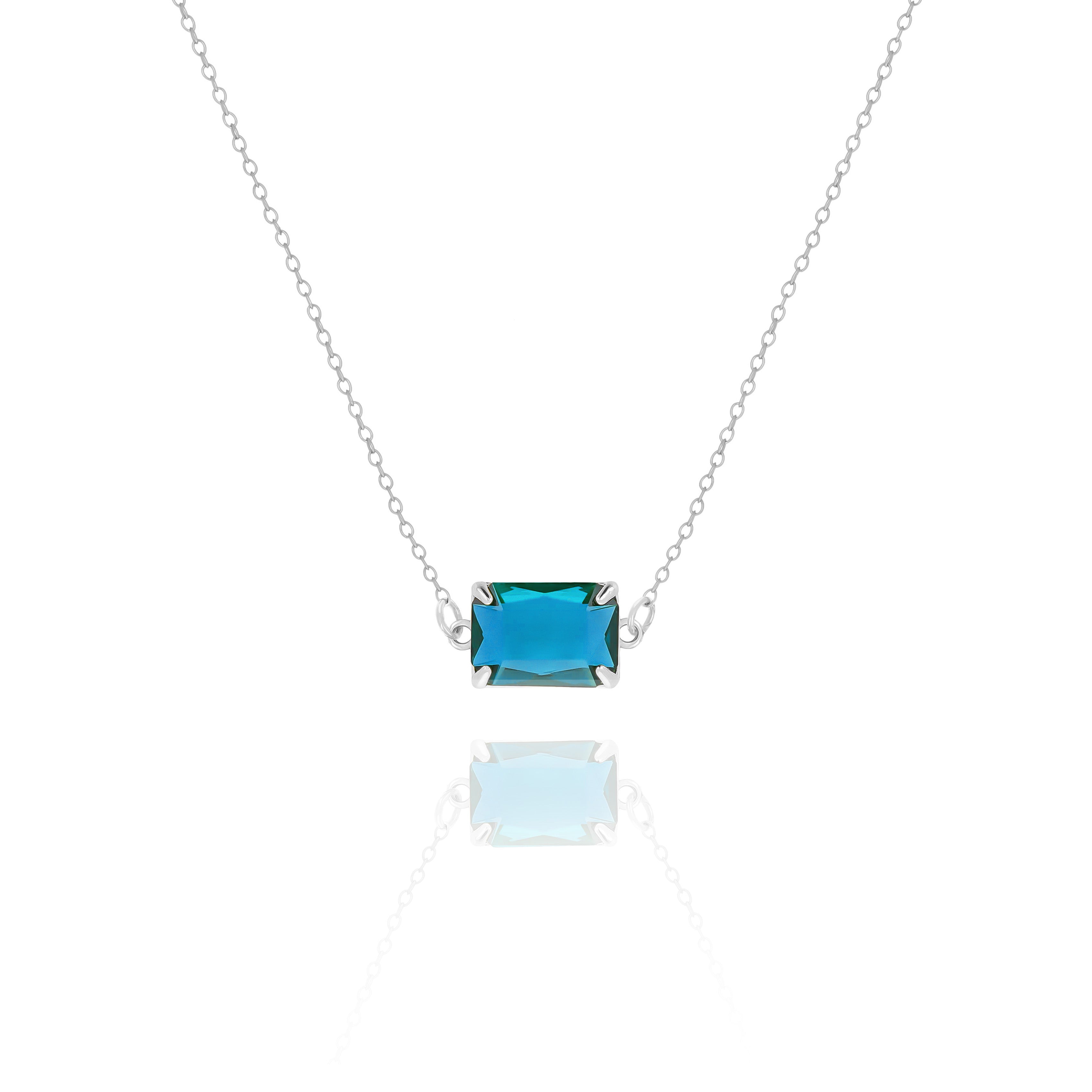 Chunky Custom Necklace with Birthstone