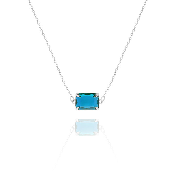 Chunky Custom Necklace with Birthstone