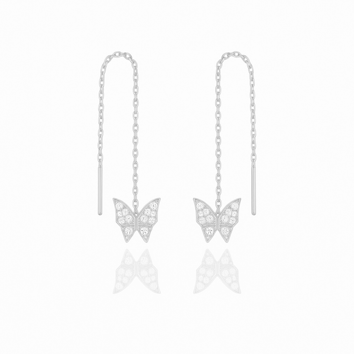 Elegant Butterfly Dangle Earrings- S017